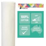 Pure Cotton  Wadding 240cm wide  �  per metre