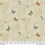 Free Spirit Woodland Blooms Wisteria and Butterfly. 