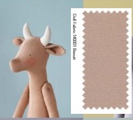 Tilda doll/body fabric biscuit
