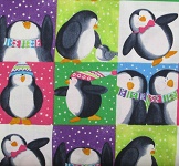 Happy Penguins Squares Happy Penguins Squares