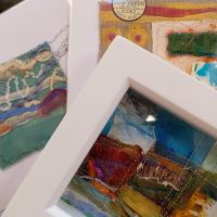 Saturday Stitching Workshop Sat November 14th  Collage and stitch