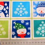 Happy Snowmen Squares Happy Snowmen Squares